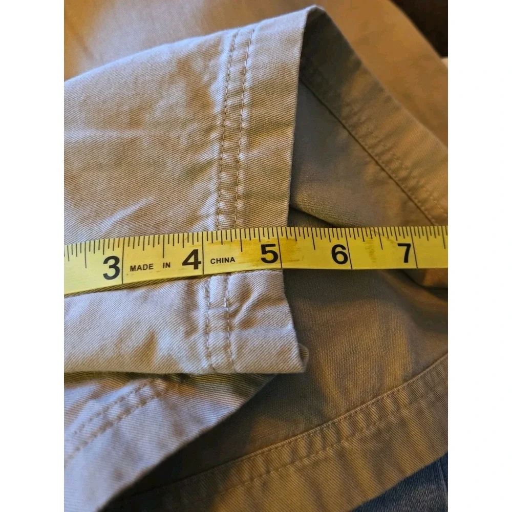 White Stag Women Size 12 Khaki Skort Embroidered 100% Cotton‎ Y2K